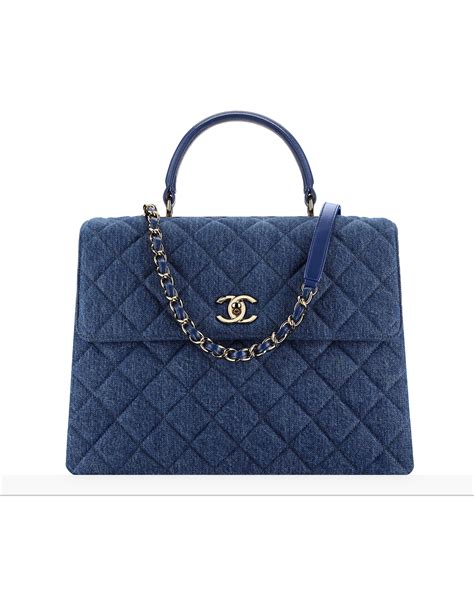 blue mini chanel bag|chanel collection bags.